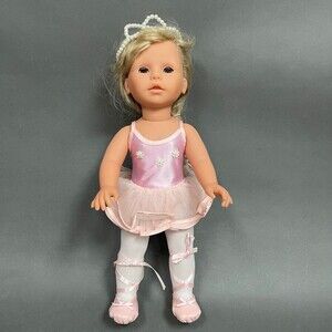 Zapf Creations Doll Ballerina‎ Blond Hair 17.5" Tall